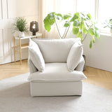 Modular Luxe Armchair in White