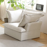 Modular Luxe Armchair in White