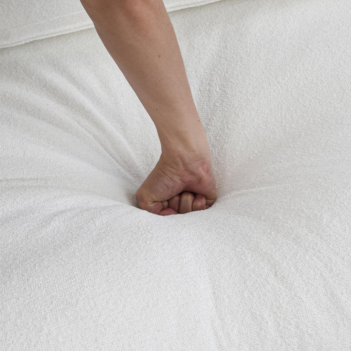 Classic Modular 5-Seater Corner Sectional in White