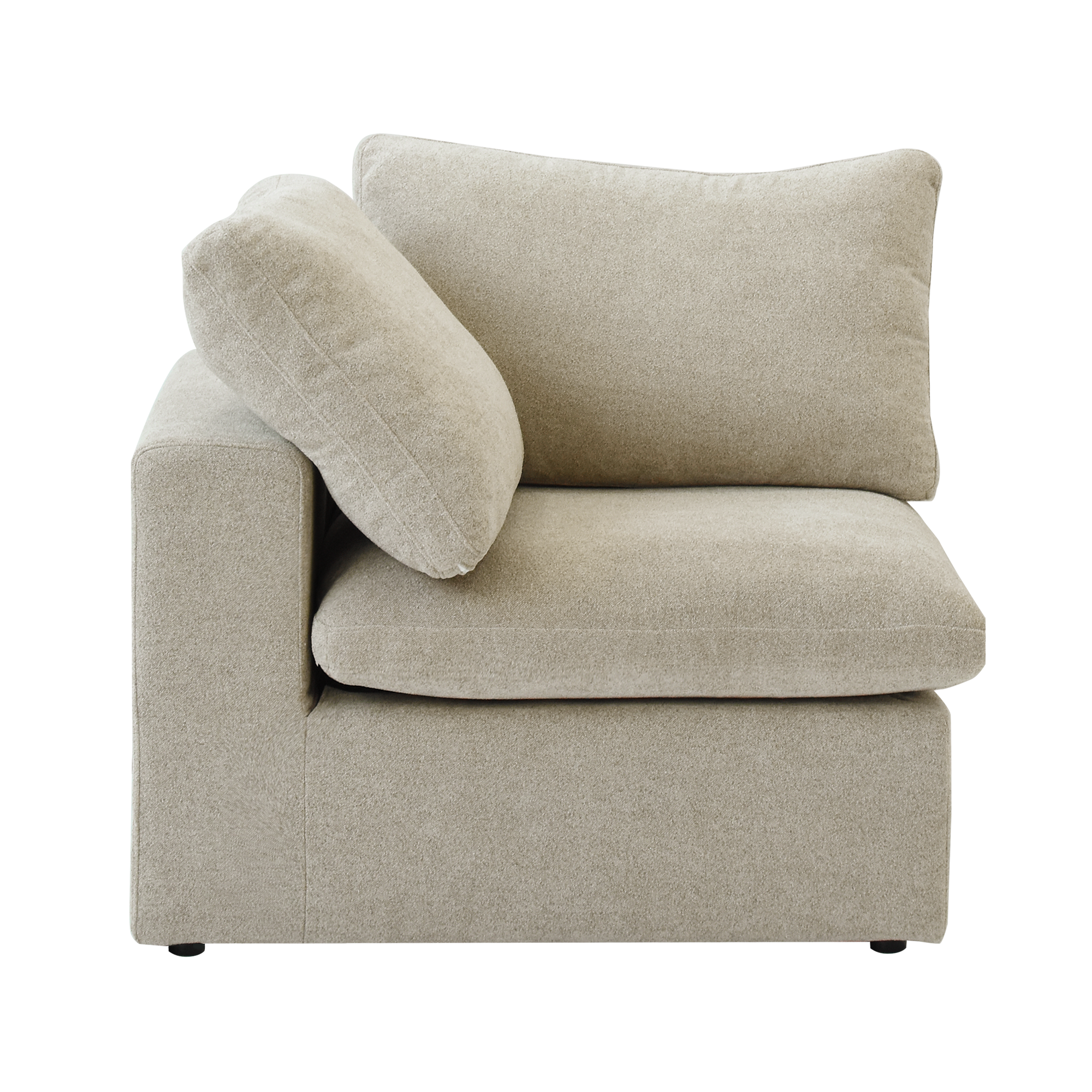 Classic Modular Corner Piece (L&R Armrest) in Khaki