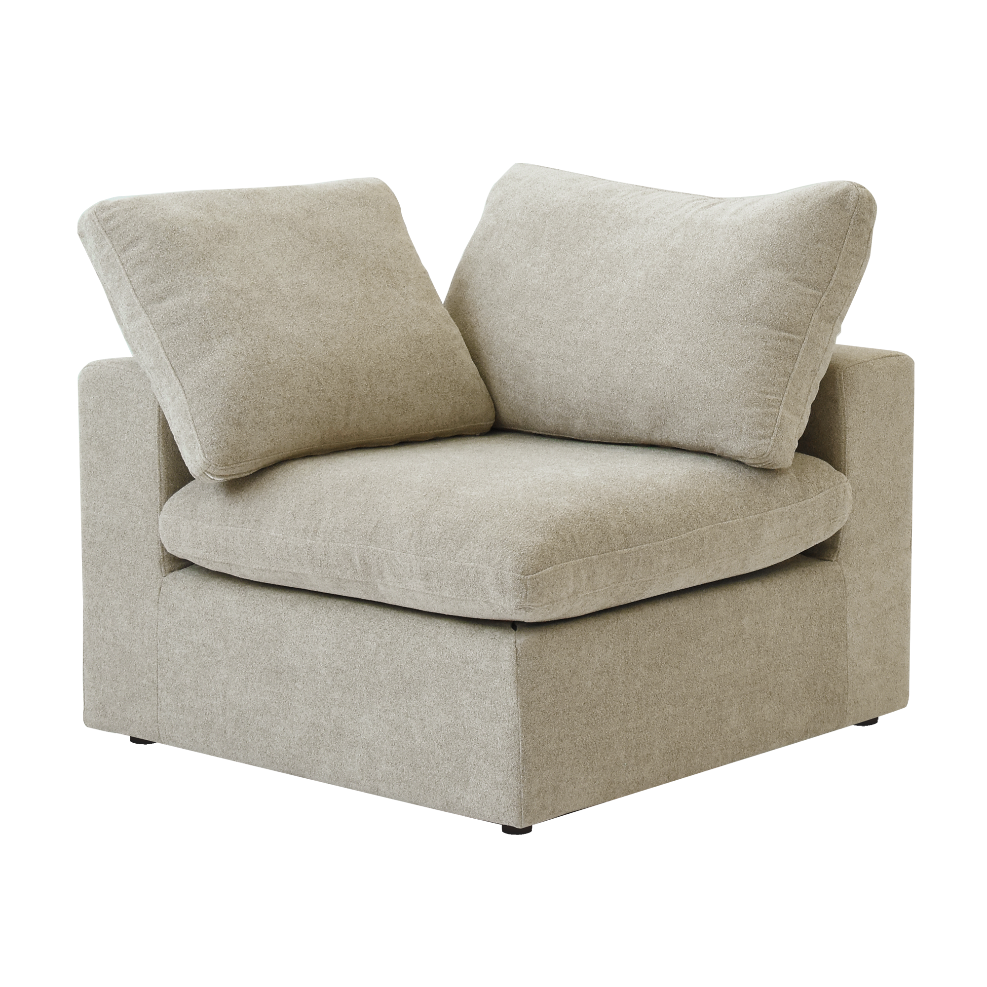 Slipcover Only! Juno Classic Corner Piece in Khaki (L&R Armrest)
