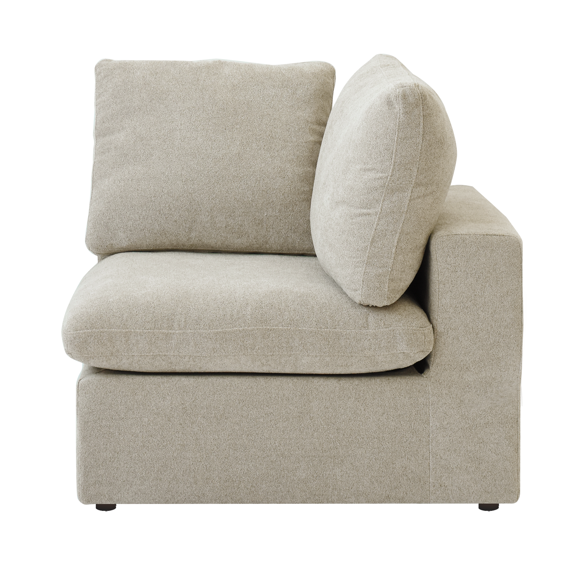Slipcover Only! Juno Classic Corner Piece in Khaki (L&R Armrest)