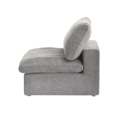 Slipcover Only! Classic Modular Armless/Median Piece in Gray