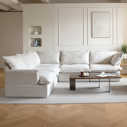 Modular Luxe 5-Seater Corner Sectional in Beige