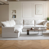 Modular Luxe 5-Seater Corner Sectional in Beige