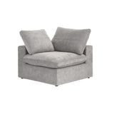 Classic Modular Corner Piece (L&R Armrest) in Gray