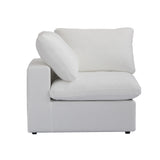Slipcover Only! Juno Classic Corner Piece in White (L&R Armrest)
