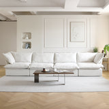 Modular Luxe 4-Seater in White