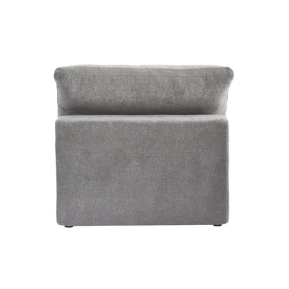 Slipcover Only! Classic Modular Armless/Median Piece in Gray