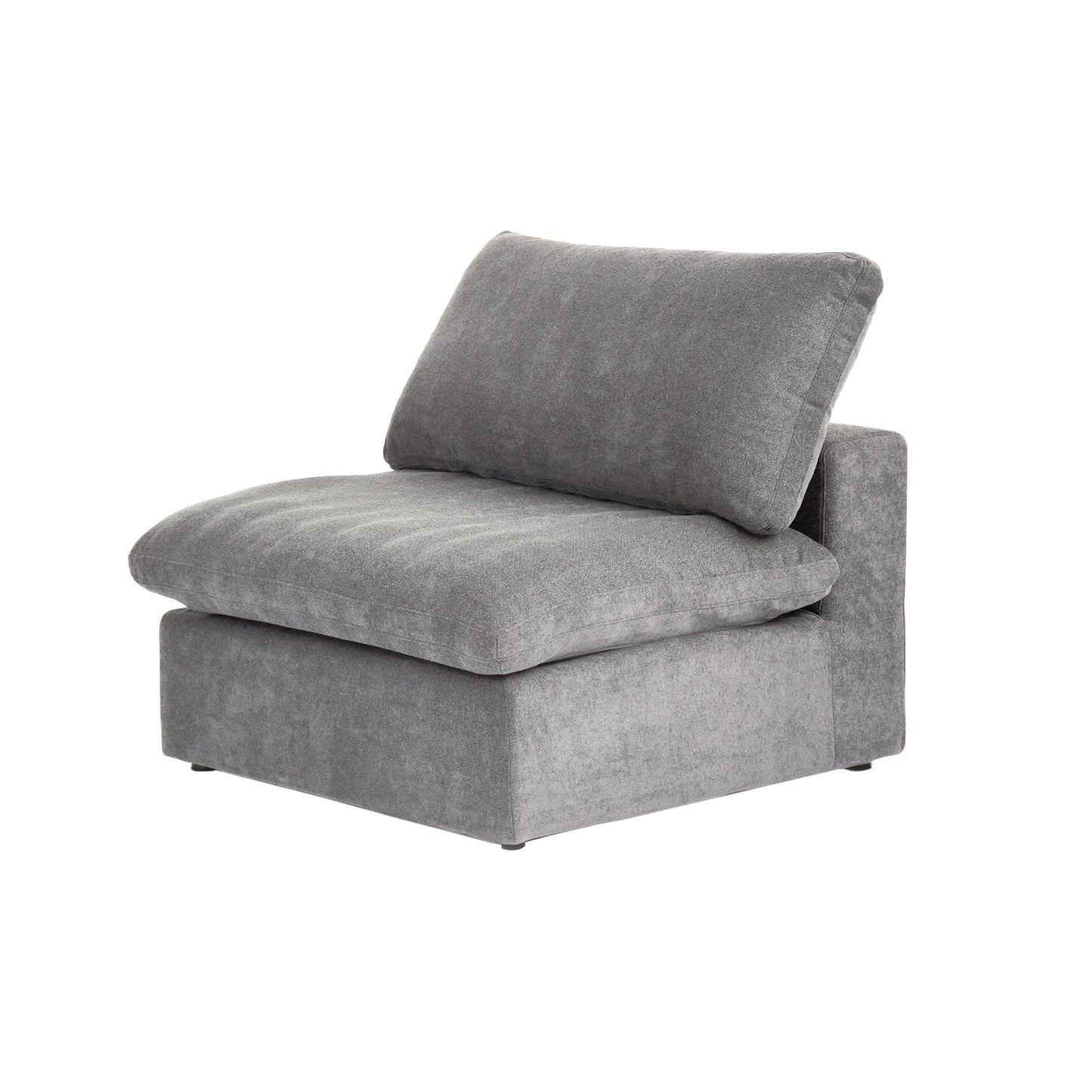 Slipcover Only! Classic Modular Armless/Median Piece in Gray
