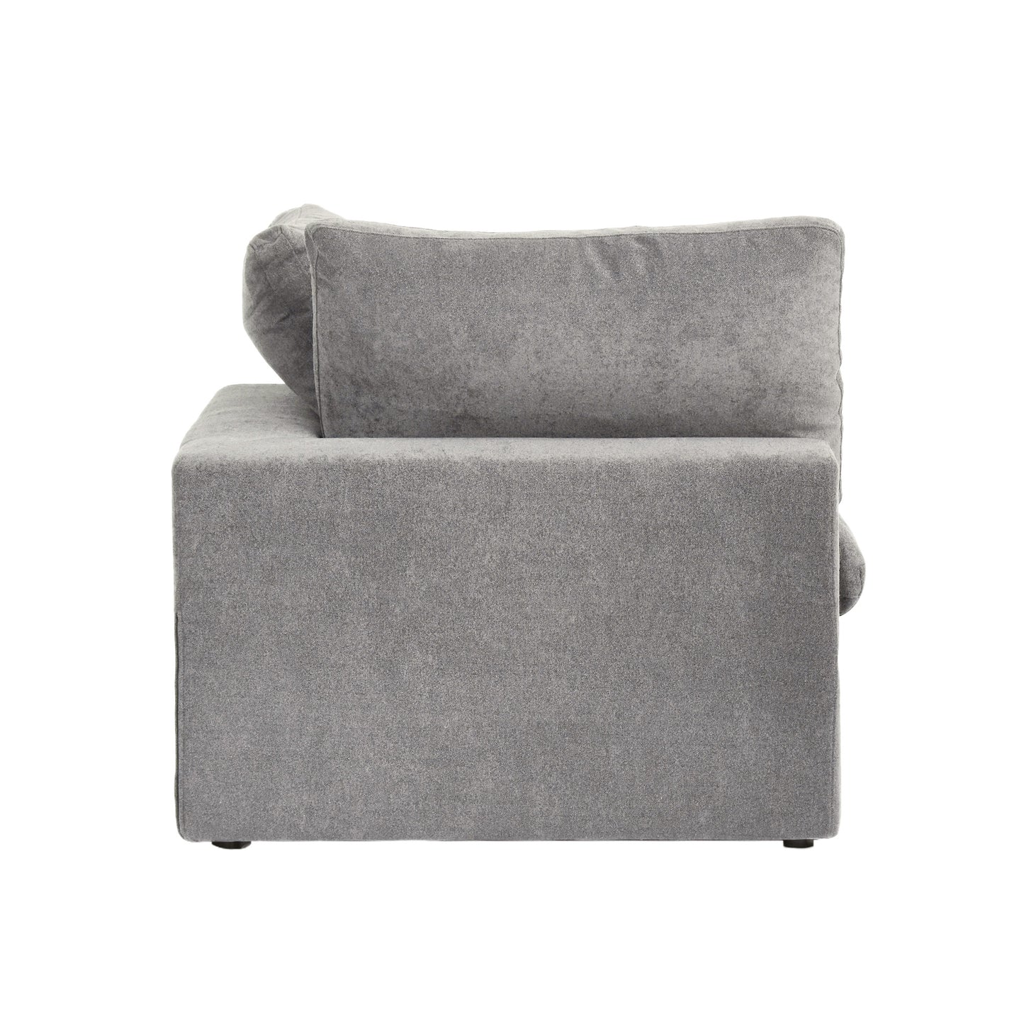 Classic Modular Corner Piece (L&R Armrest) in Gray