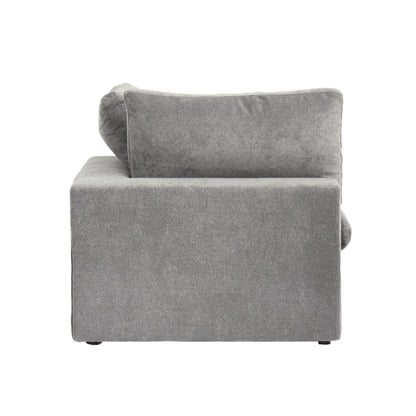 Classic Modular Corner Piece (L&R Armrest) in Gray