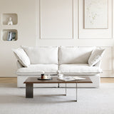 Modular Luxe 2-Seater Sofa in White — Nationwide