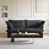 Modular Luxe 2-Seater Sofa in Black — Nationwide