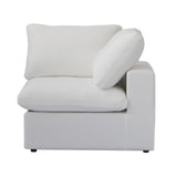 Slipcover Only! Juno Classic Corner Piece in White (L&R Armrest)