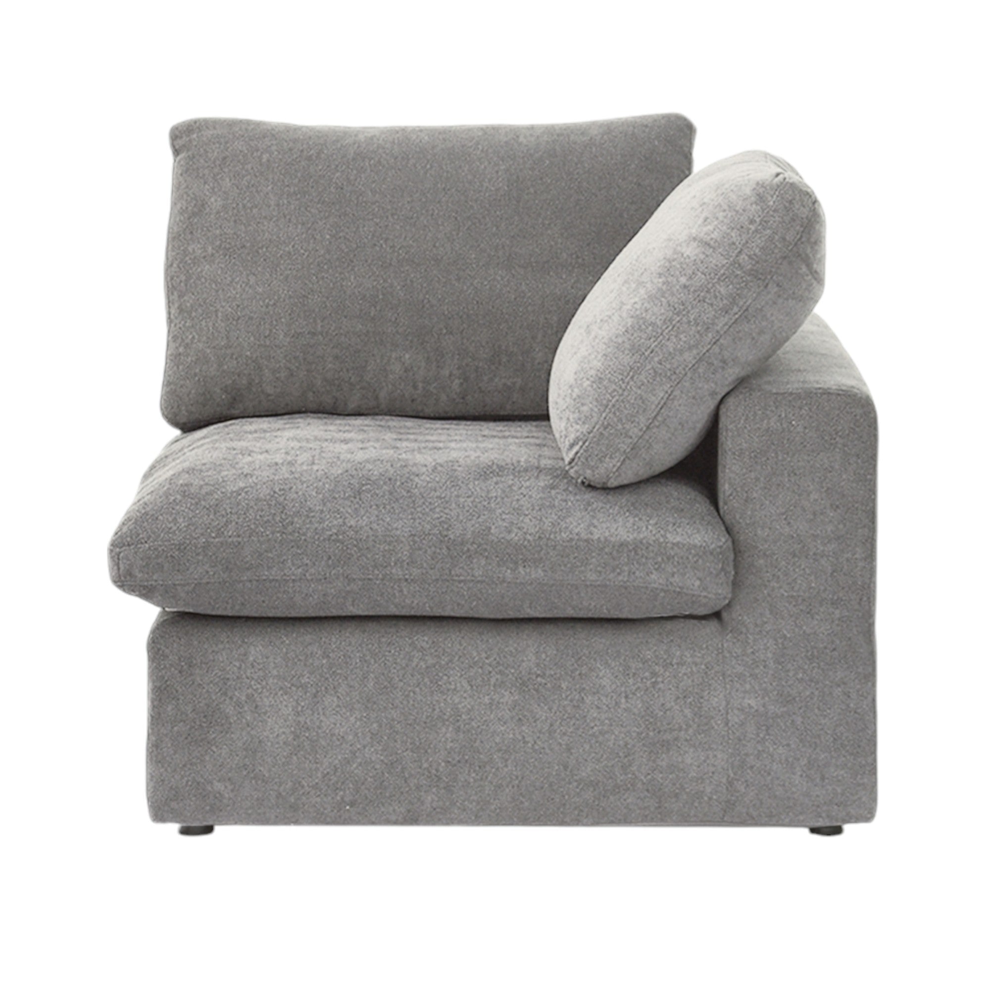 Slipcover Only! Juno Classic Corner Piece in Gray (L&R Armrest)
