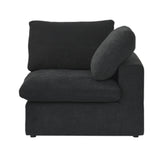 Slipcover Only! Juno Classic Corner Piece in Black (L&R Armrest)