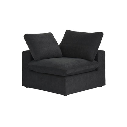 Slipcover Only! Juno Classic Corner Piece in Black (L&R Armrest)