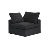 Slipcover Only! Juno Classic Corner Piece in Black (L&R Armrest)