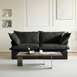 Modular Luxe 2-Seater Sofa in Black