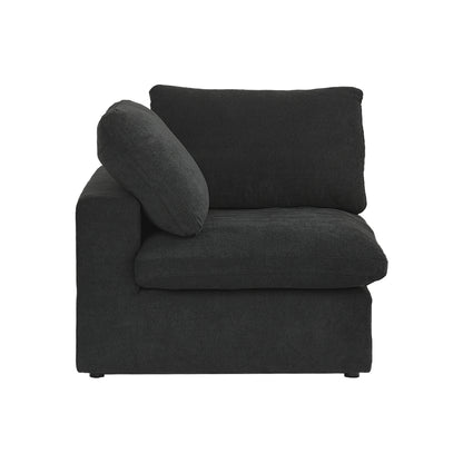 Slipcover Only! Juno Classic Corner Piece in Black (L&R Armrest)