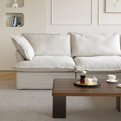 Modular Luxe 5-Seater Corner Sectional in Beige — Nationwide