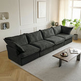 Modular Luxe 4-Seater in Black