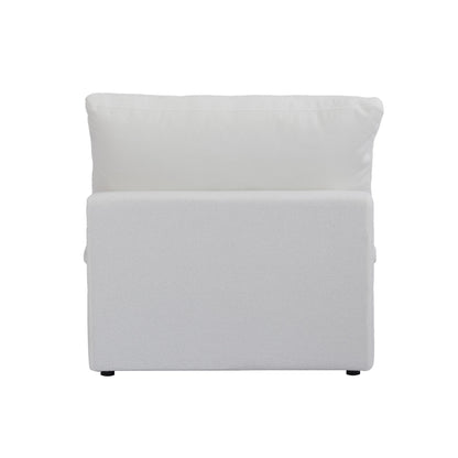 Slipcover Only! Classic Modular Armless/Median Piece in White