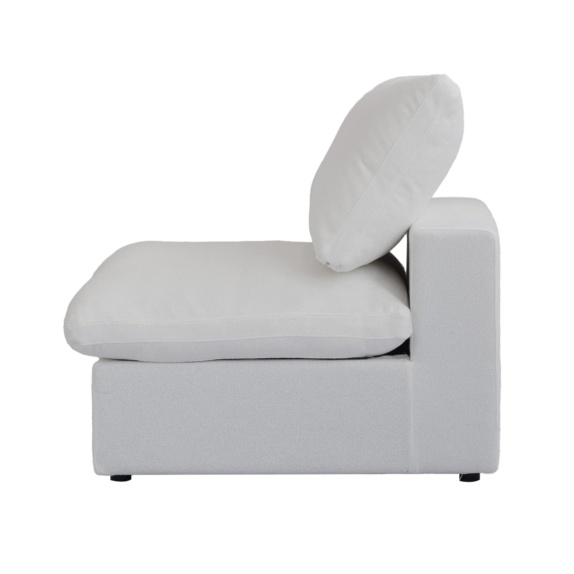 Slipcover Only! Classic Modular Armless/Median Piece in White