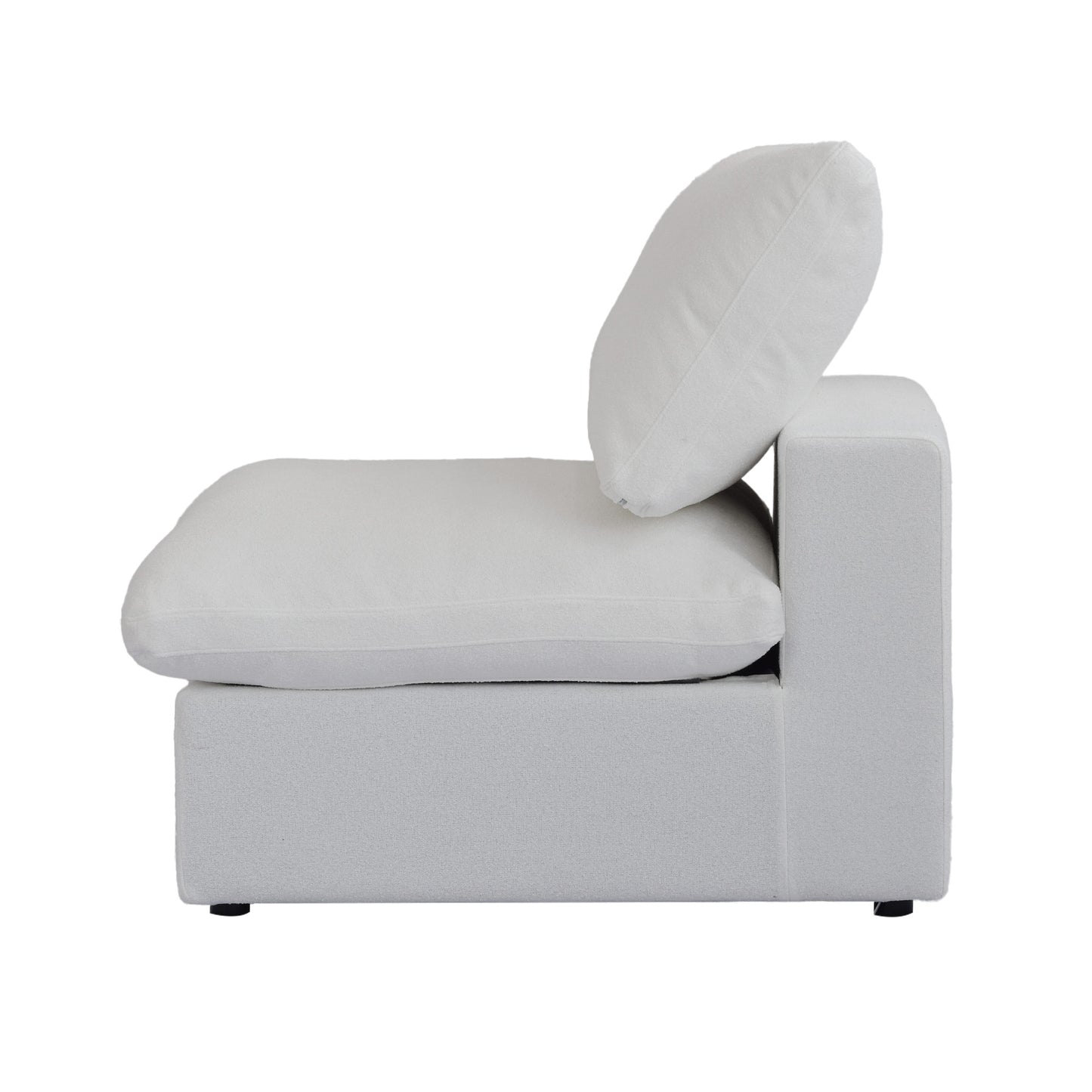 Slipcover Only! Classic Modular Armless/Median Piece in White
