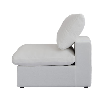 Slipcover Only! Classic Modular Armless/Median Piece in White