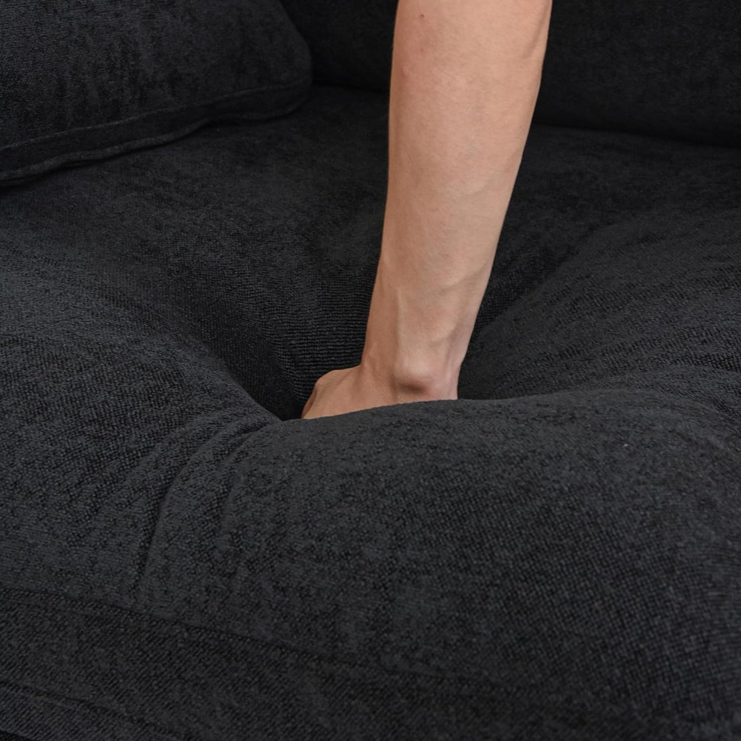 Classic Modular Corner Piece (L&R Armrest) in Black