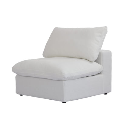 Slipcover Only! Classic Modular Armless/Median Piece in White