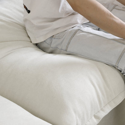 Modular Luxe 2-Seater Sofa in White — Nationwide