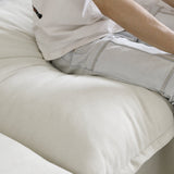 Modular Luxe 5-Seater Corner Sectional in White — Nationwide