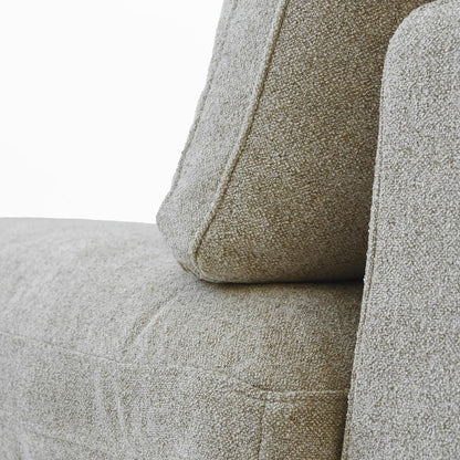 Classic Modular 4-Seater U-Sectional in Khaki