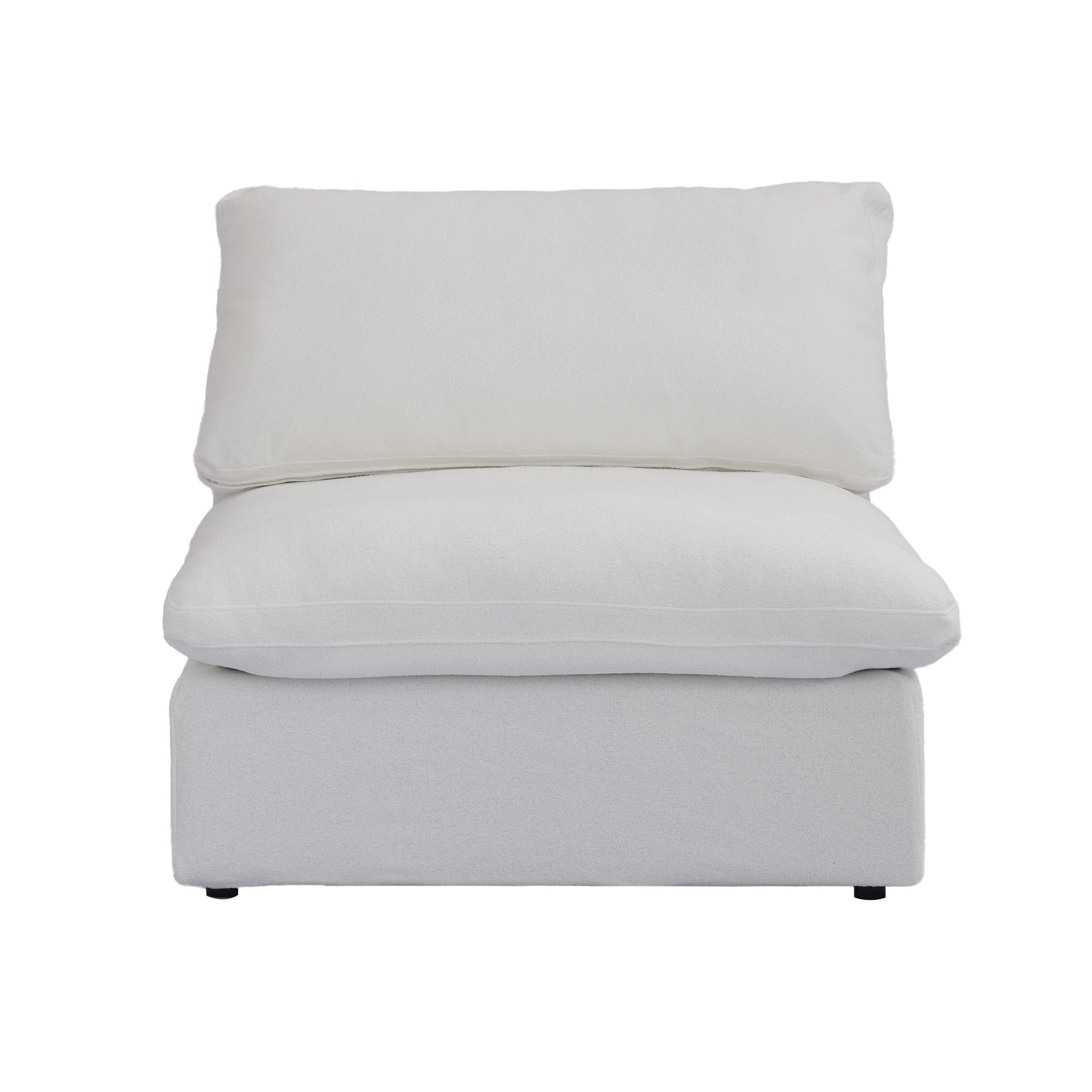 Slipcover Only! Classic Modular Armless/Median Piece in White