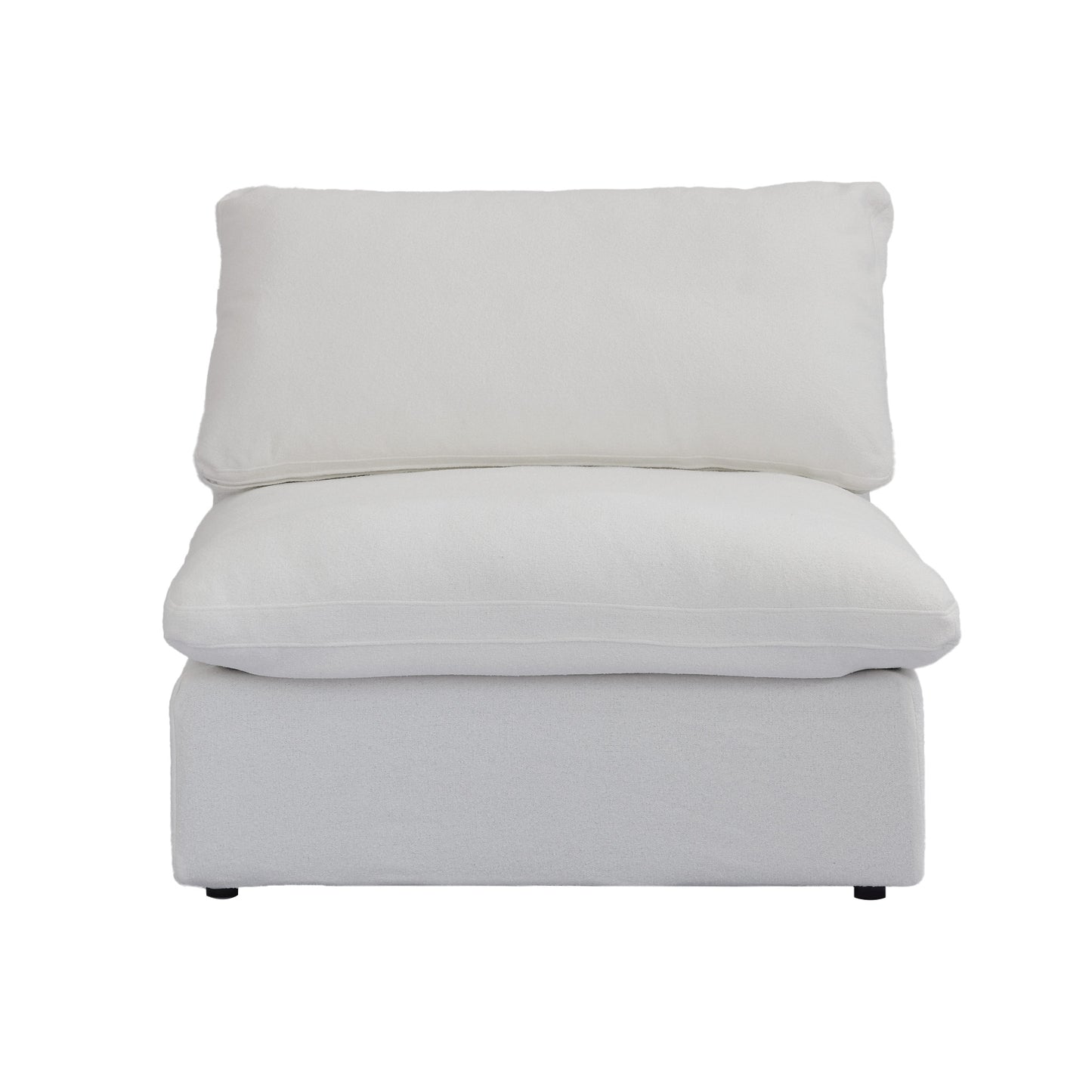 Slipcover Only! Classic Modular Armless/Median Piece in White