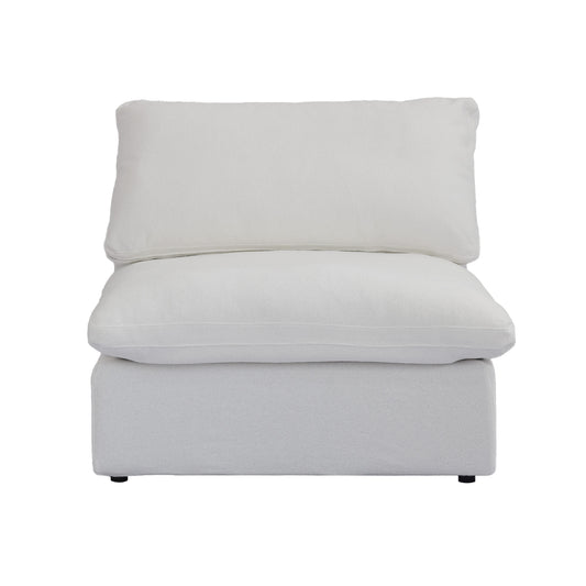 Slipcover Only! Classic Modular Armless/Median Piece in White