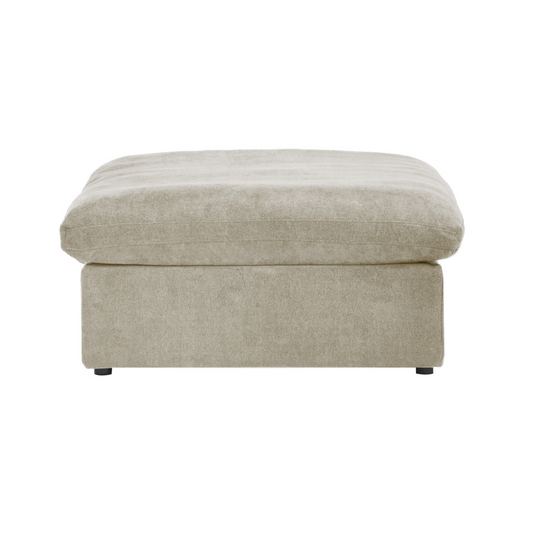 Slipcover Only! Classic Modular Ottoman Piece in Khaki