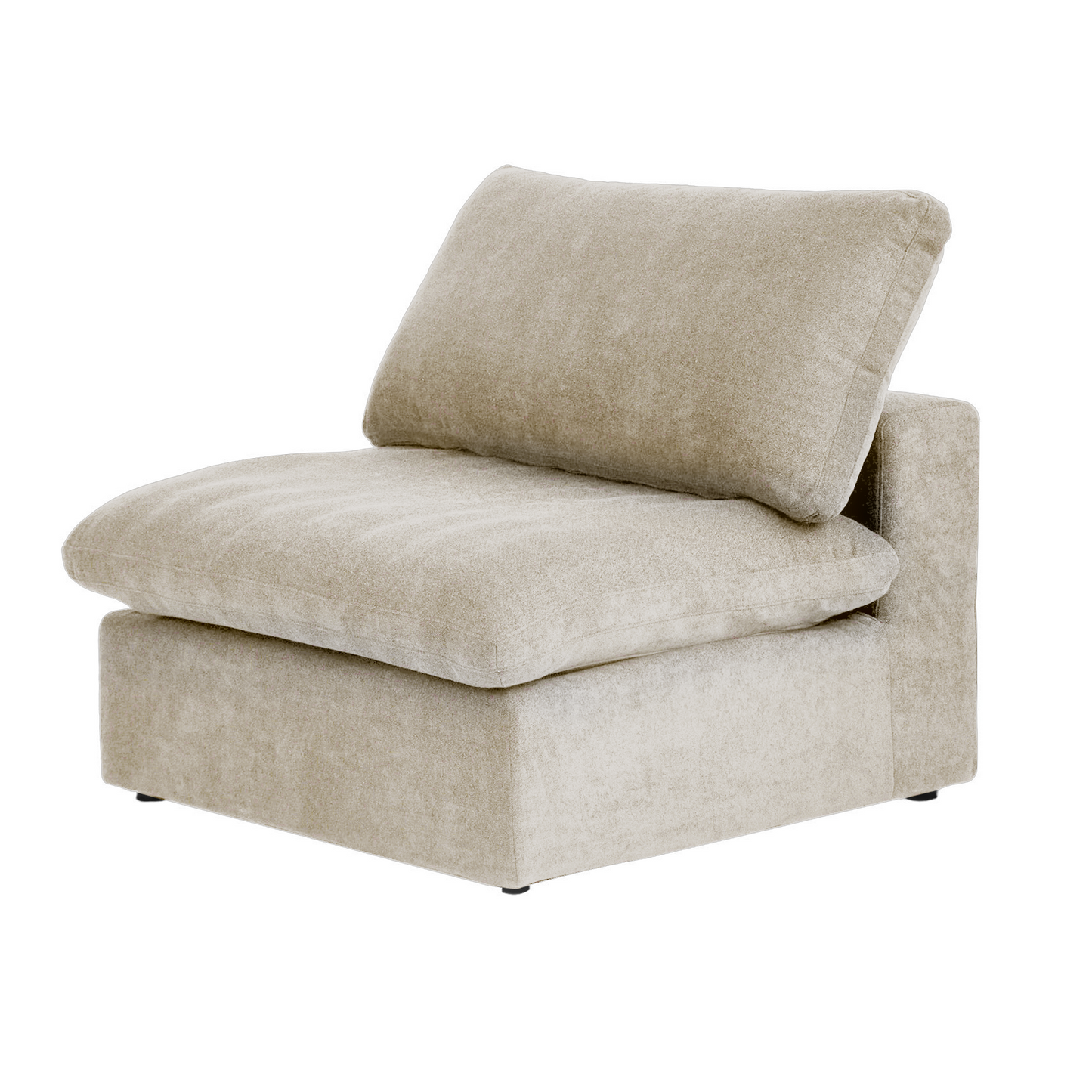 Classic Modular Armless/Median Piece in Khaki