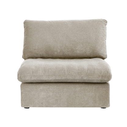 Slipcover Only! Classic Modular Armless/Median Piece in Khaki