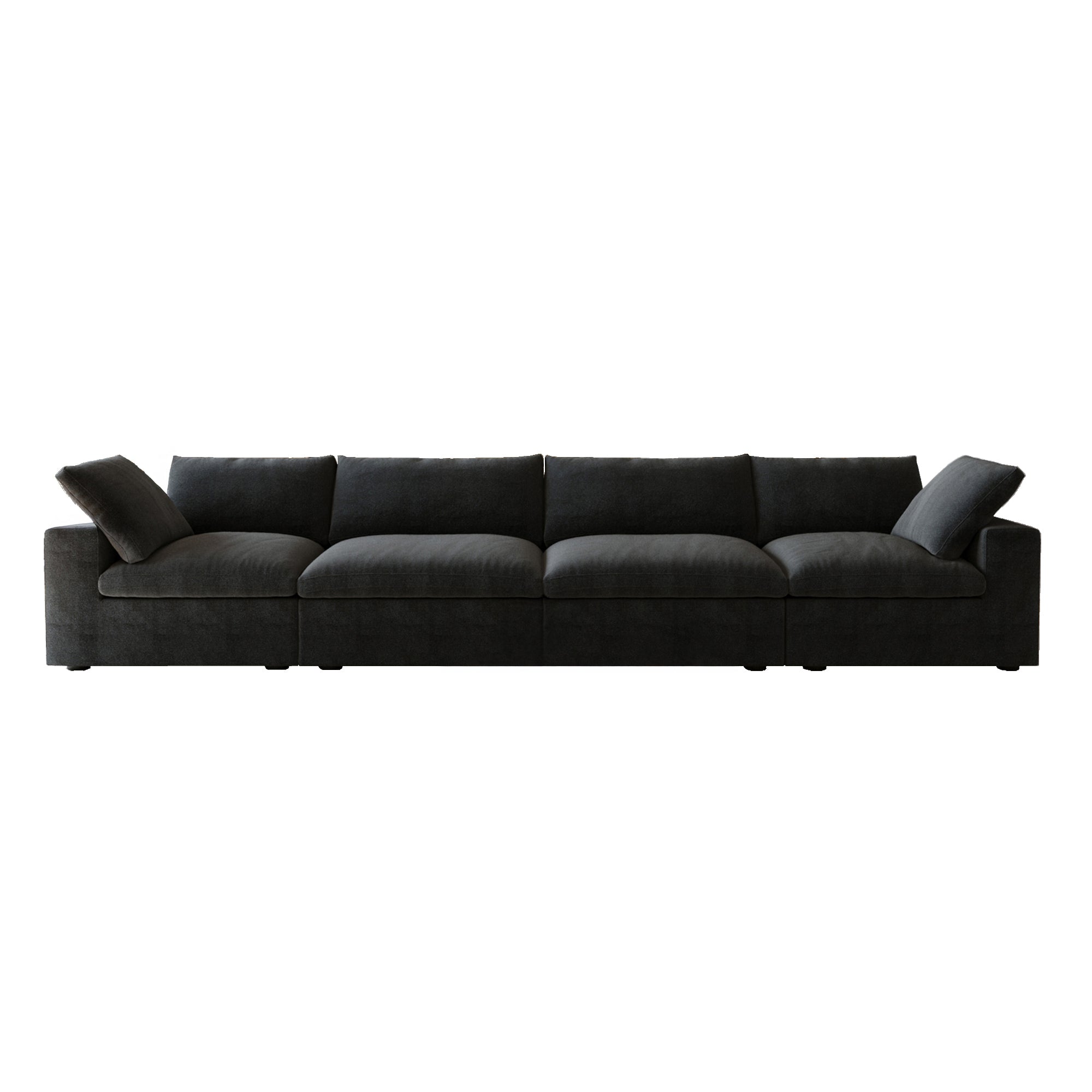 Classic Modular 4-Seater in Black