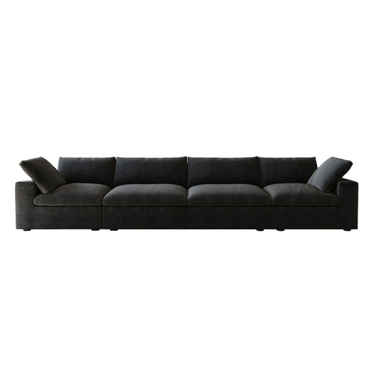 Classic Modular 4-Seater in Black