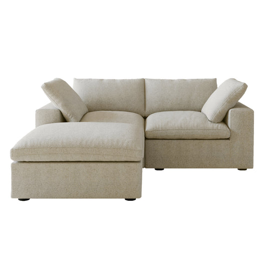 Classic Modular 2-Seater Sectional in Khaki
