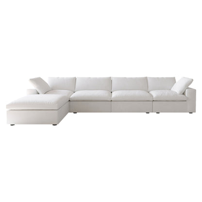 Classic Modular 4-Seater Sectional in White