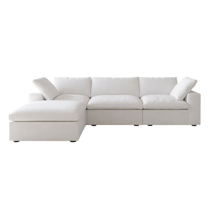Classic Modular 3-Seater Sectional in White