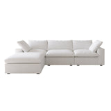 Classic Modular 3-Seater Sectional in White