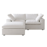 Classic Modular 2-Seater Sectional in White