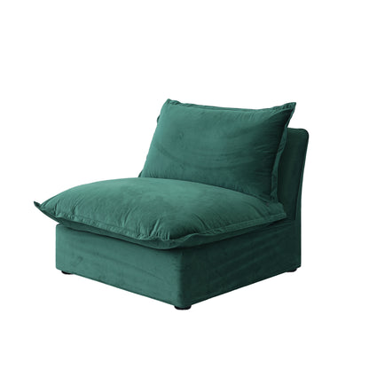 Modular Luxe Armless/Median Piece in Pine
